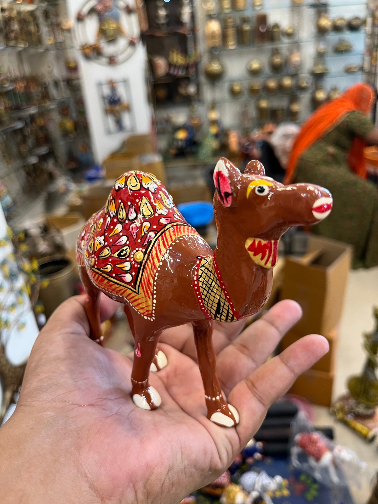 Handcrafted Decorative Camel Showpiece