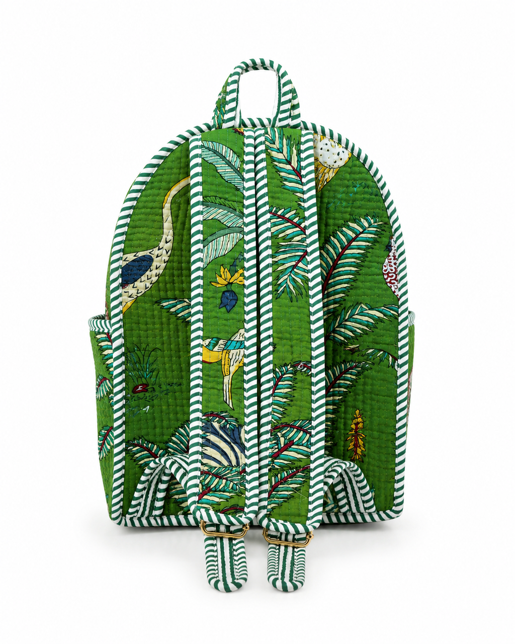Quilted Green Bag pack