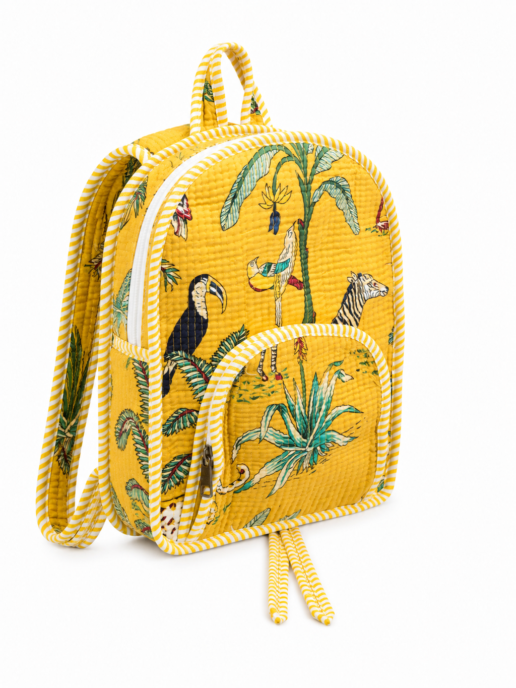 Quilted Mustard Bag pack