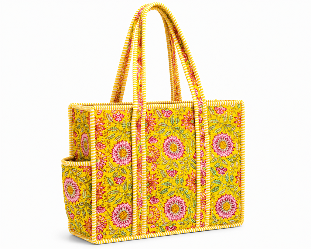 Yellow Magic Tote  (L)