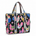 Colorful Rooster Tote (S)