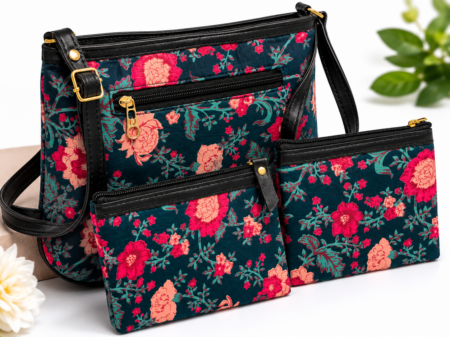 Sling with two pouches