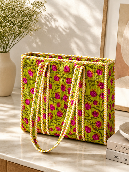 Classic Green Tote (XL)