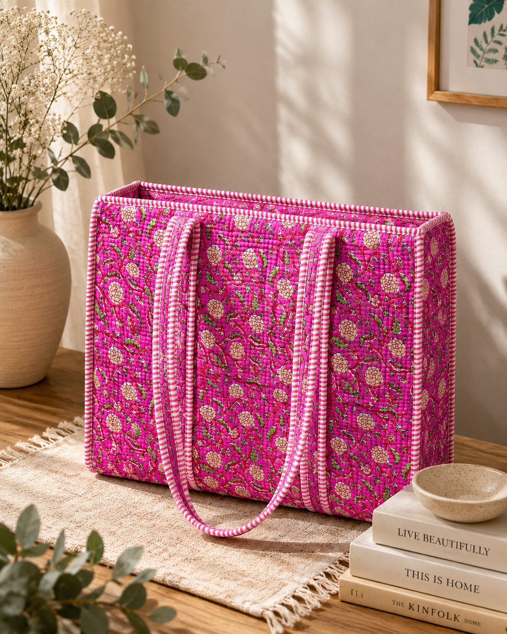 Blush Pink Tote (XL)