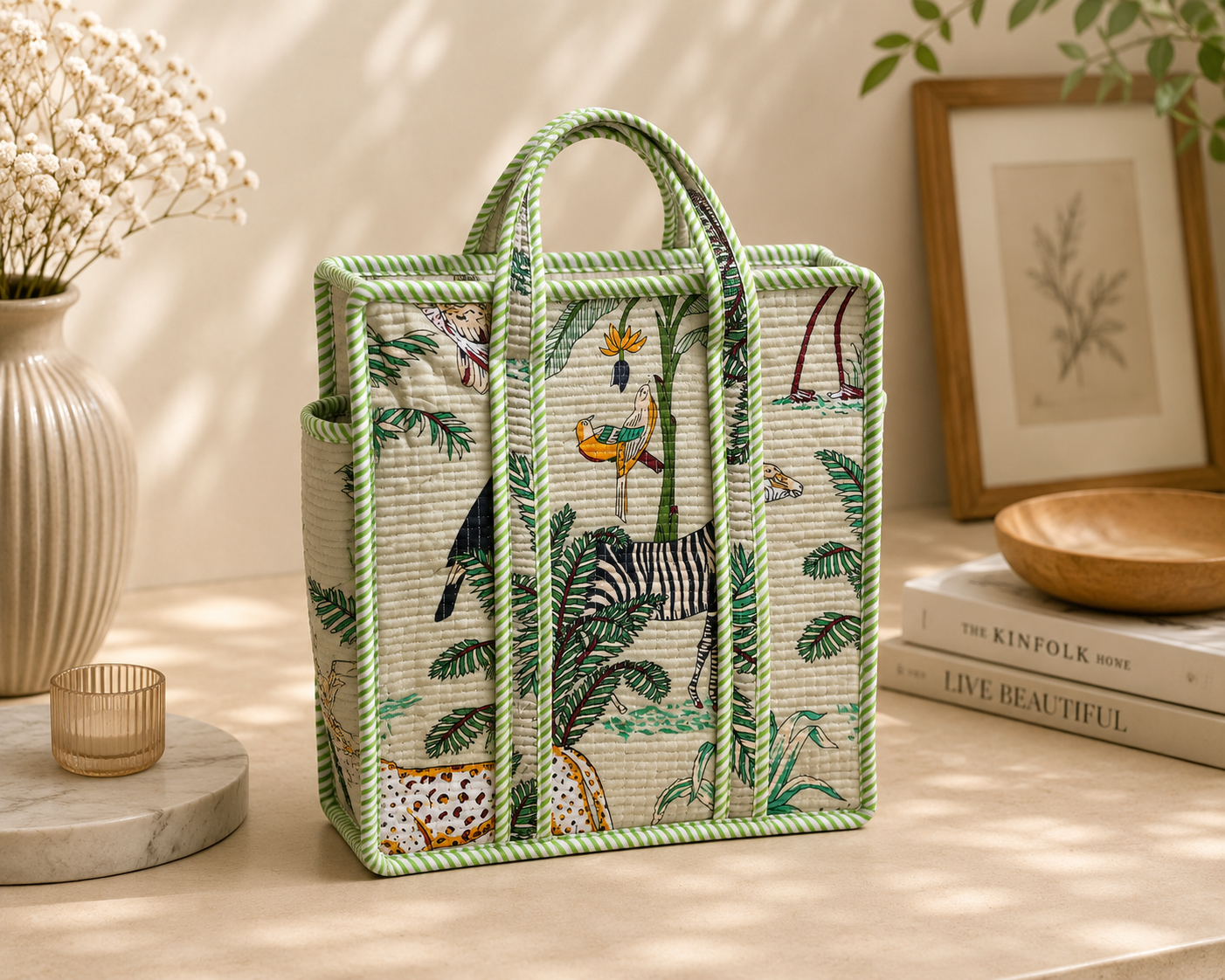 Organic Print Tote (S)
