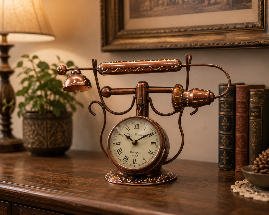 Vintage Telephone Clock