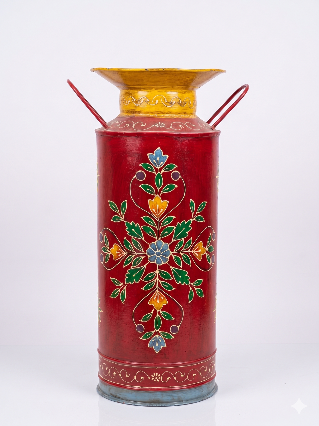 Metal Floor Vase
