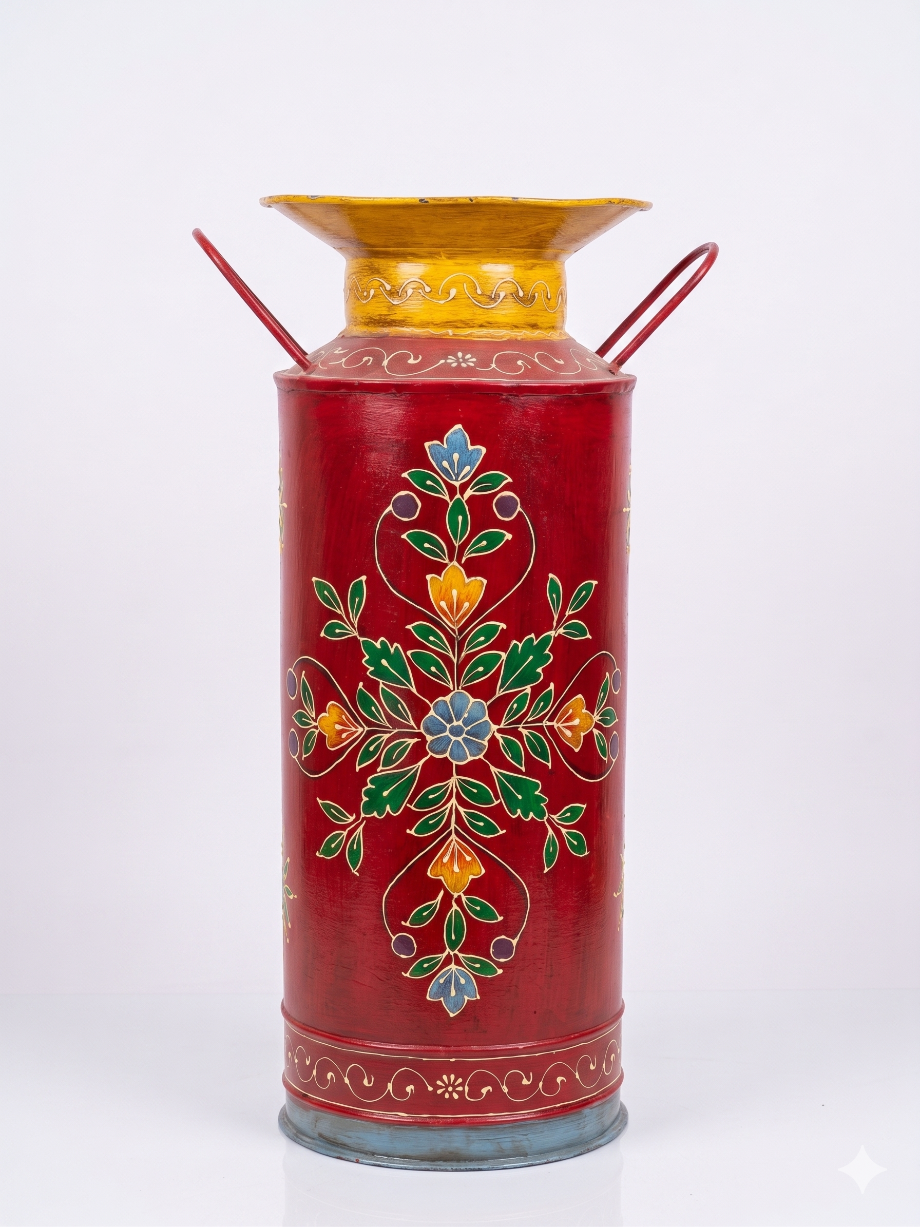 Metal Floor Vase
