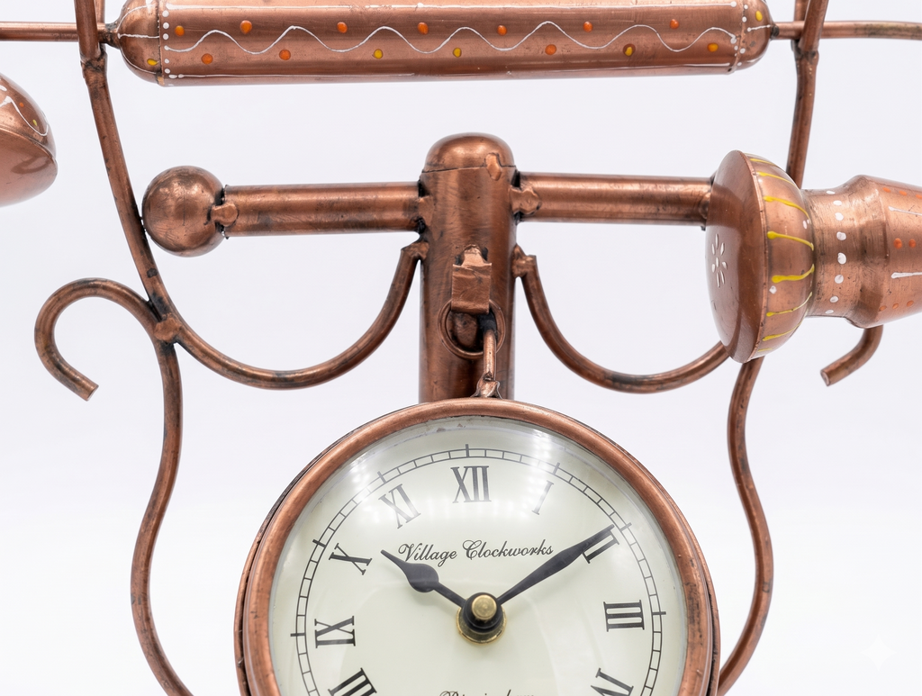 Vintage Telephone Clock