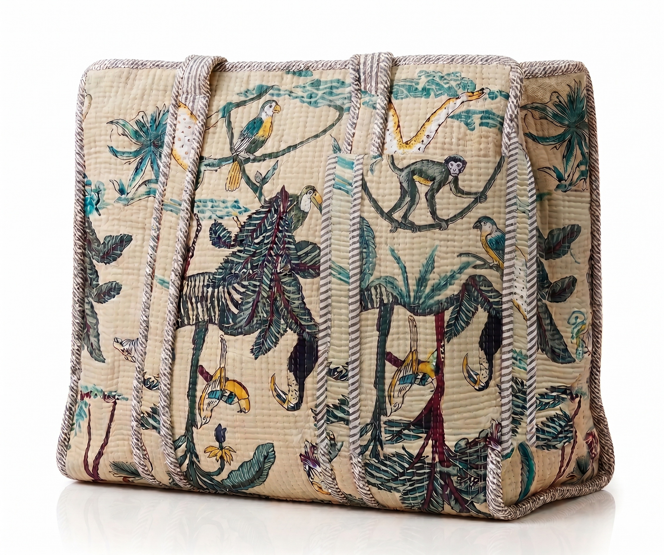Warm Jungle Tote (L)