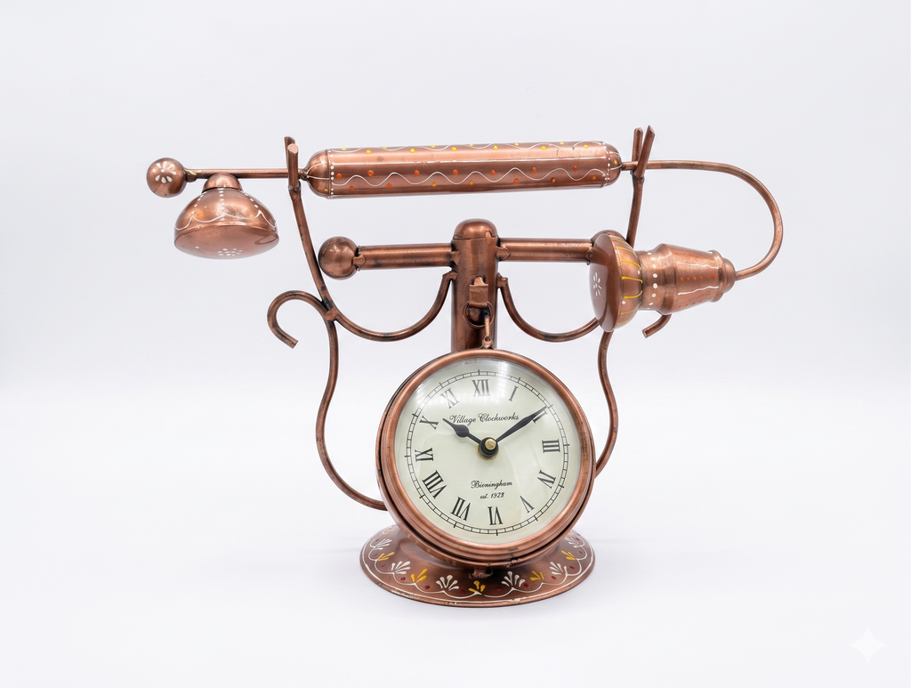 Vintage Telephone Clock