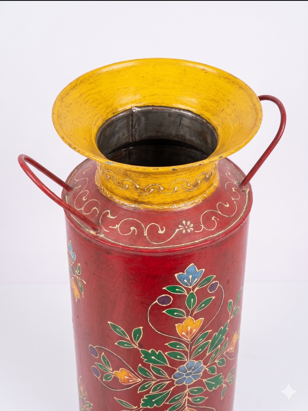 Metal Floor Vase