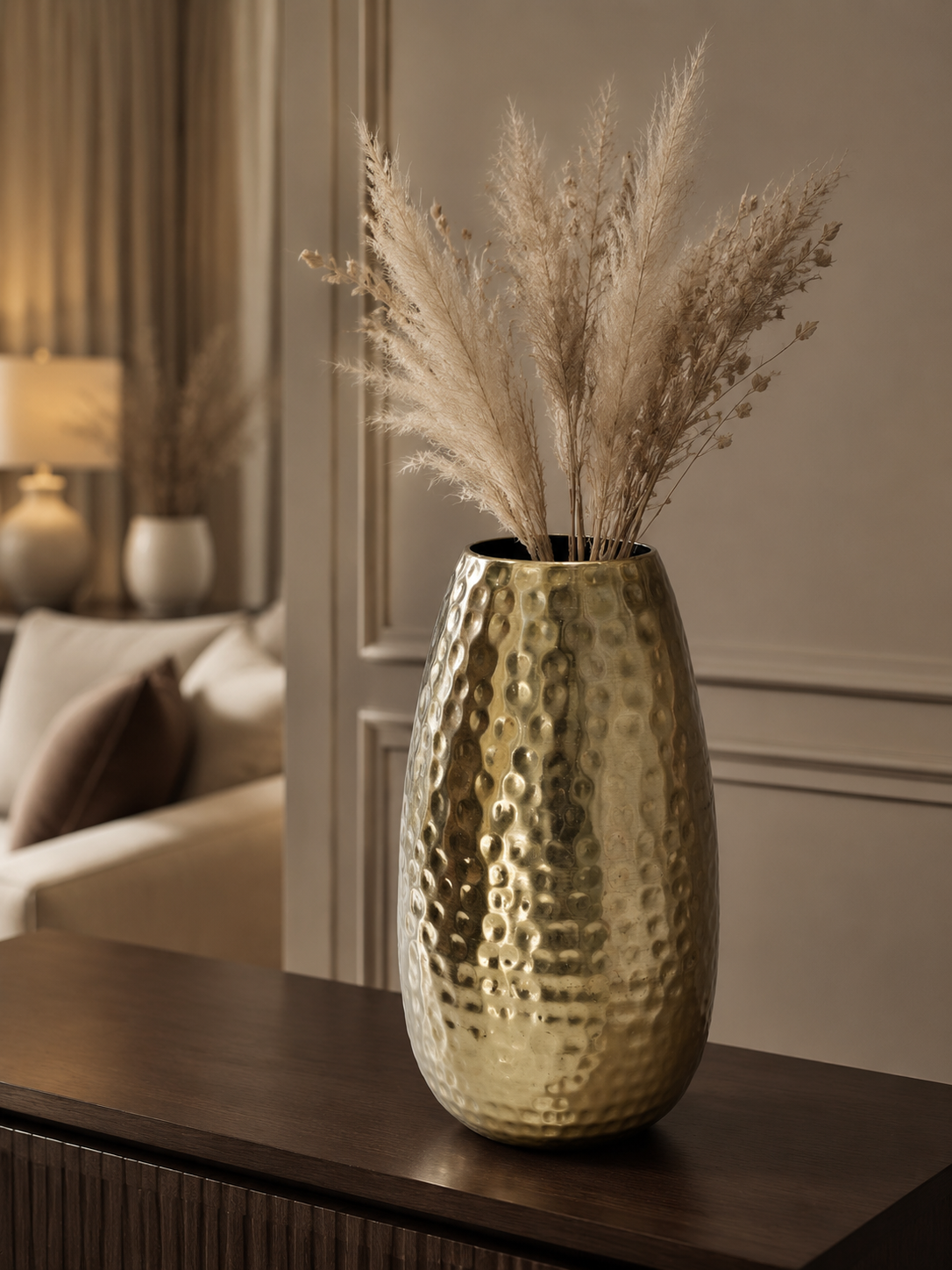 Golden Vase (Set of 2)