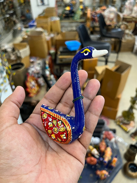 Handcrafted Miniature Decorative Swan Showpiece