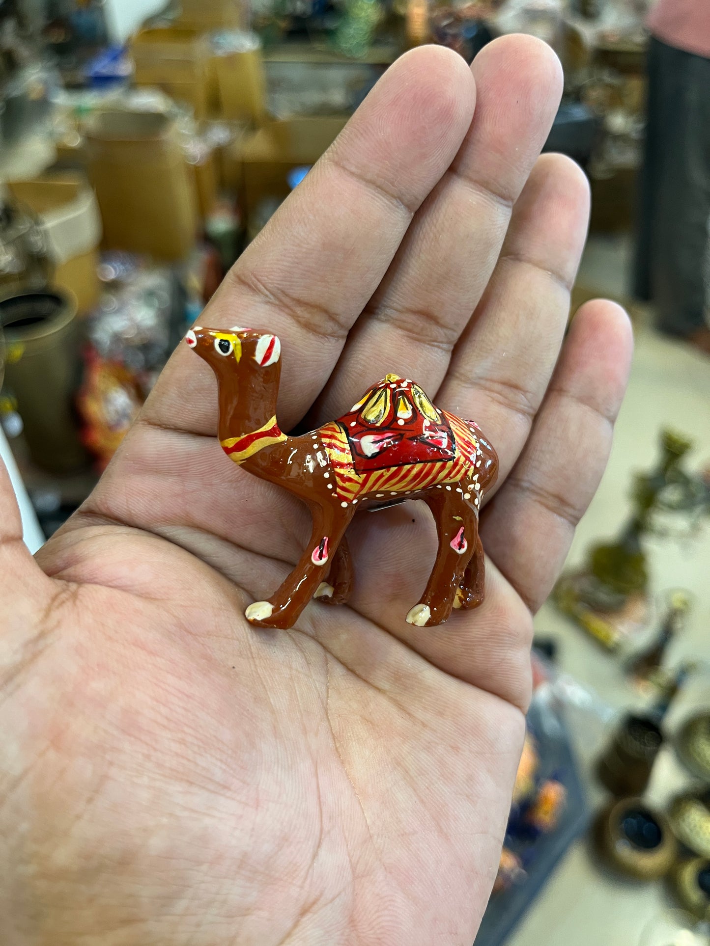 Handcrafted Miniature Decorative Camel Showpiece
