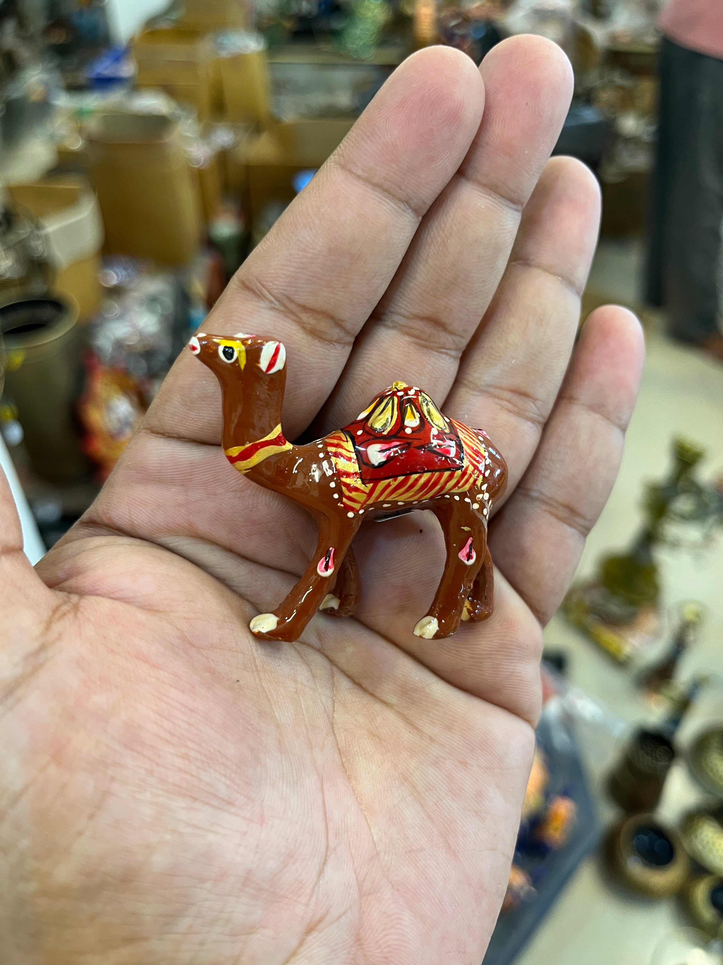 Handcrafted Miniature Decorative Camel Showpiece