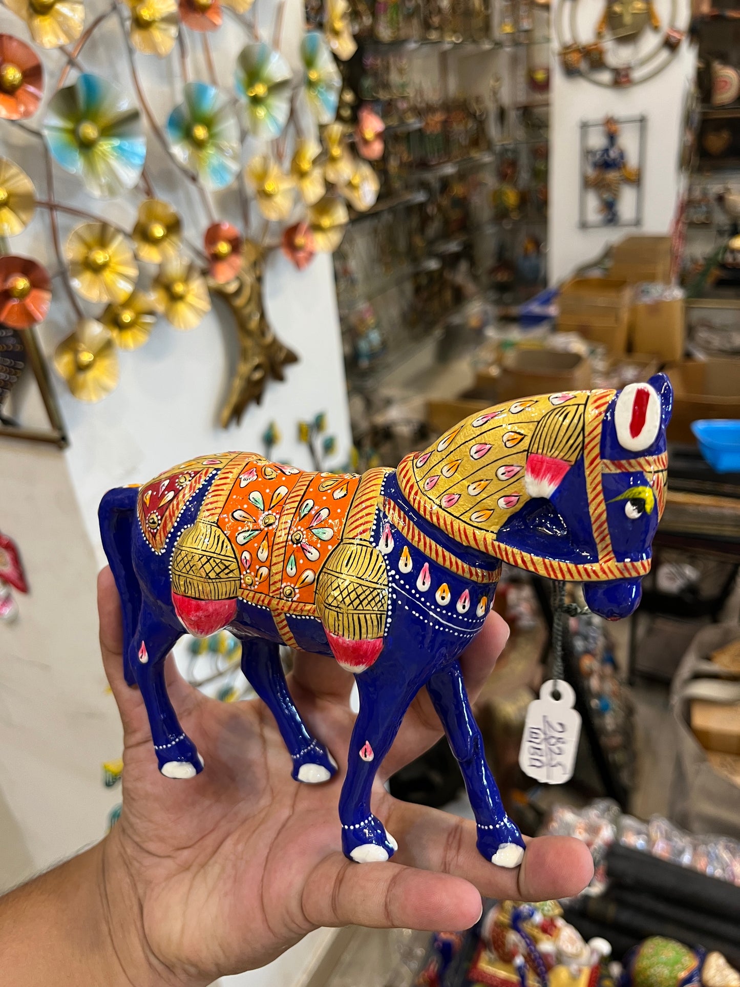 Handcrafted Decorative Royal Horse Showpiece