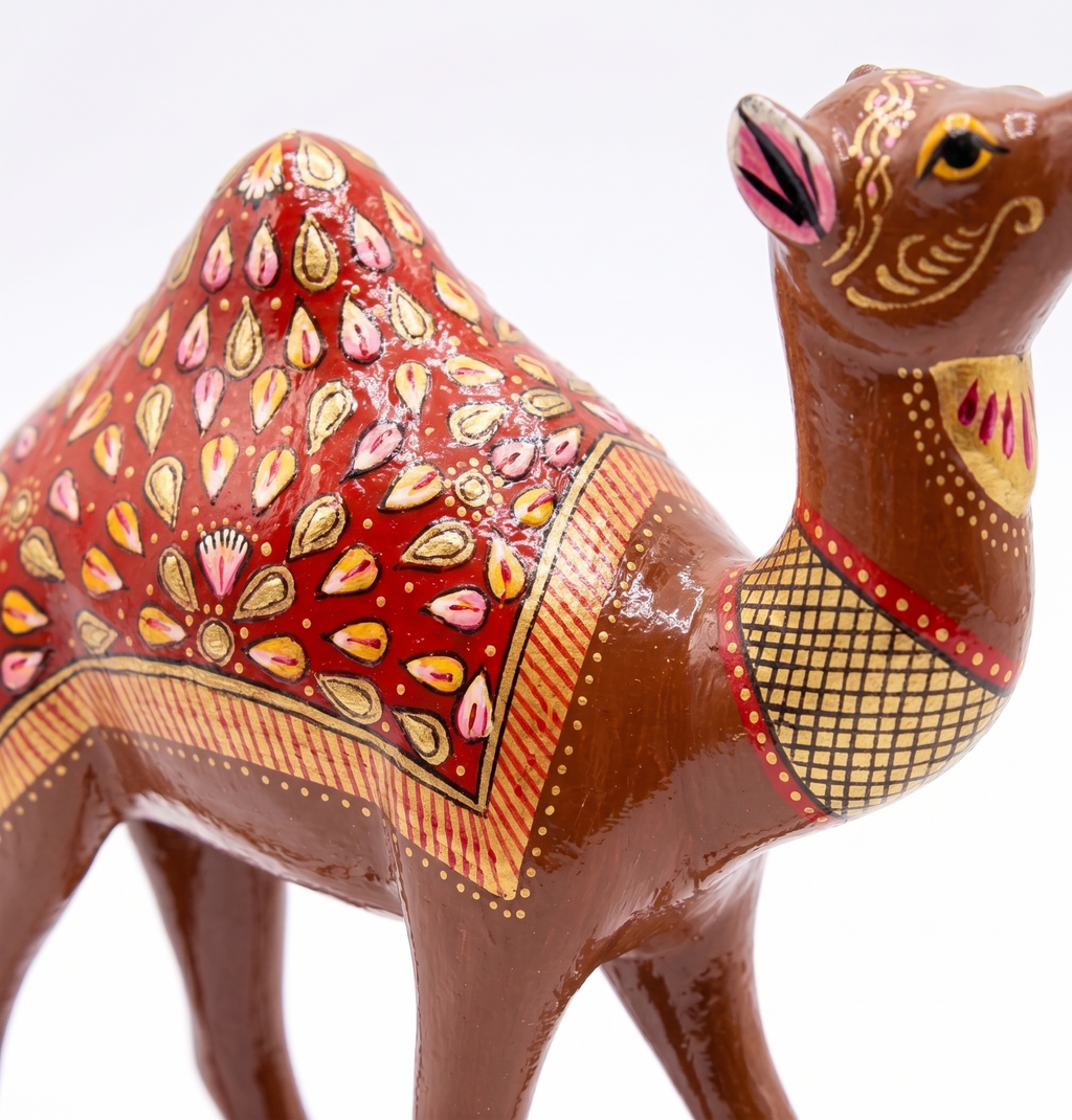 Brown Camel Figurine