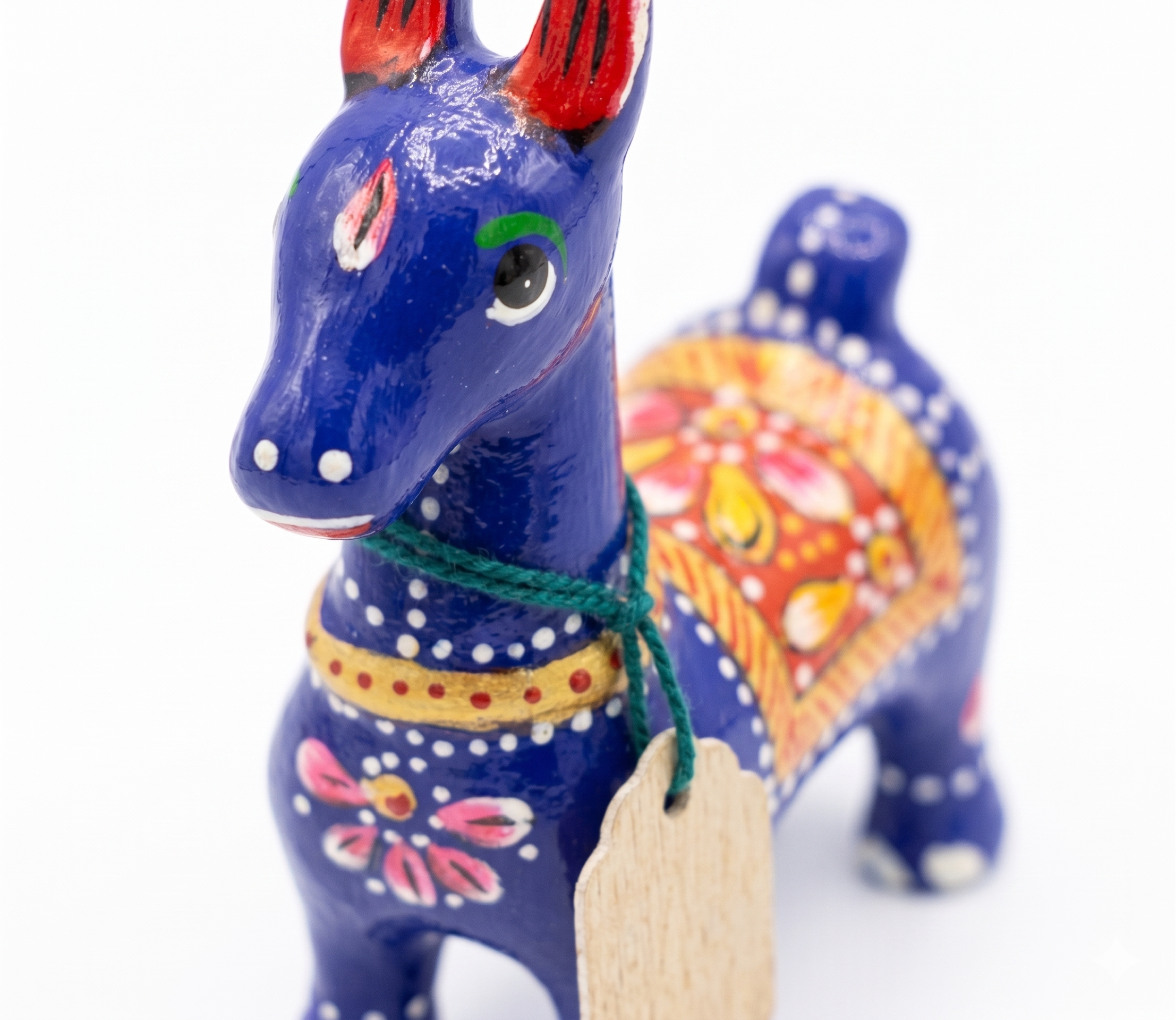 Blue Horse Figurine