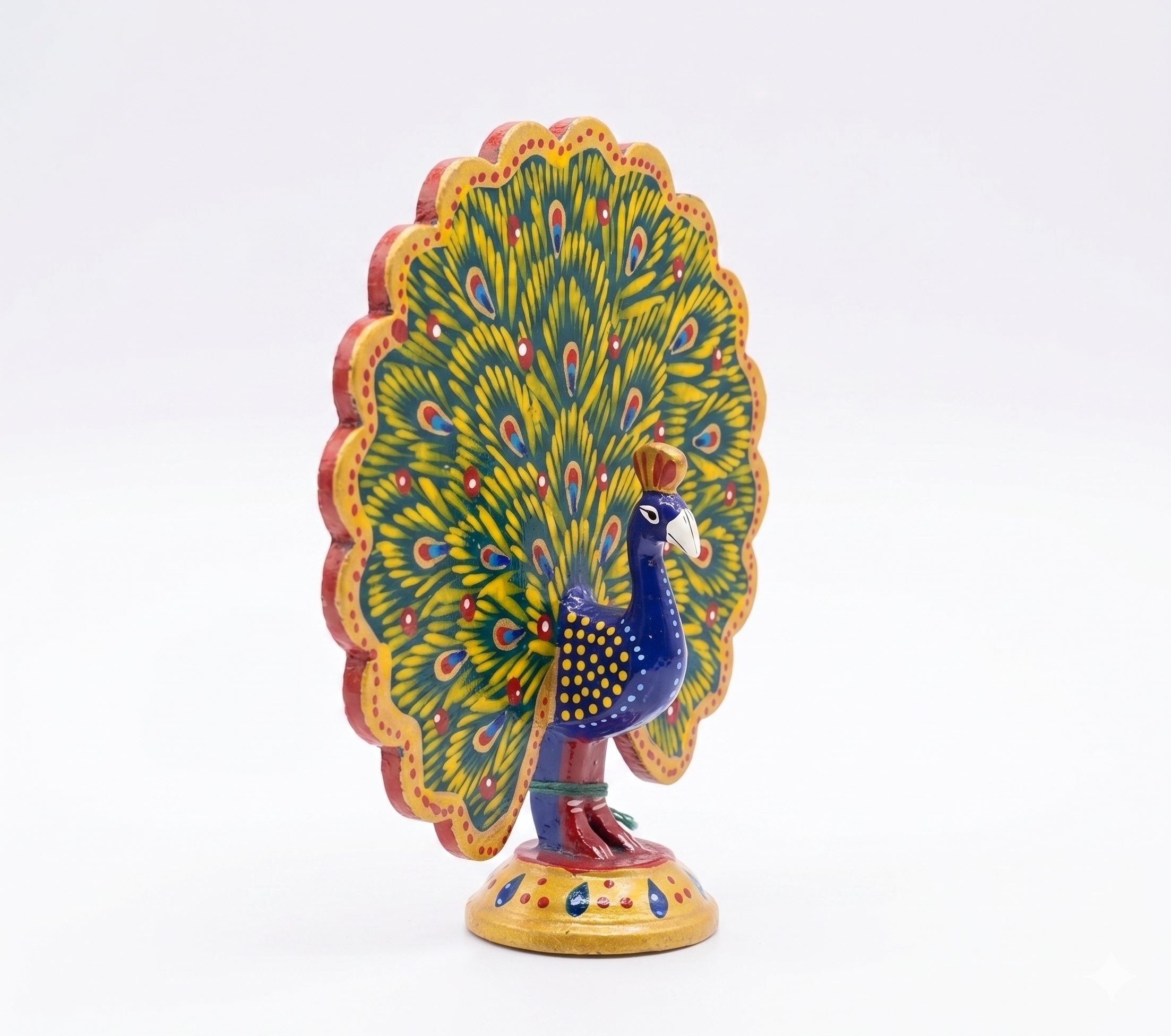 Dancing Peacock Figurine