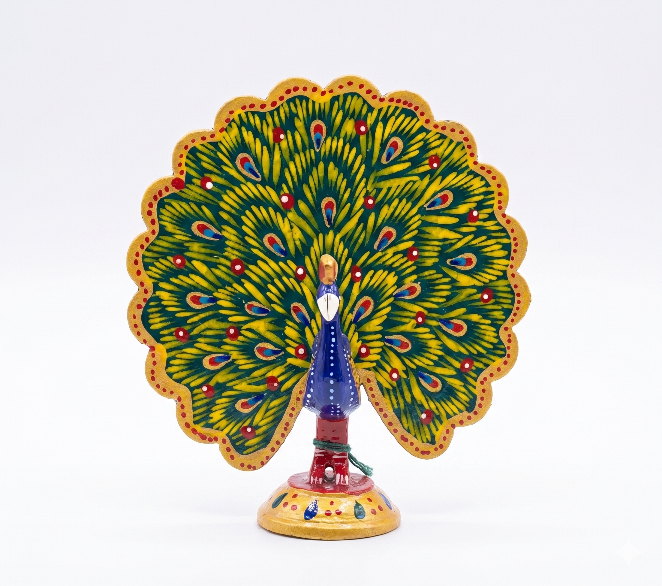 Dancing Peacock Figurine