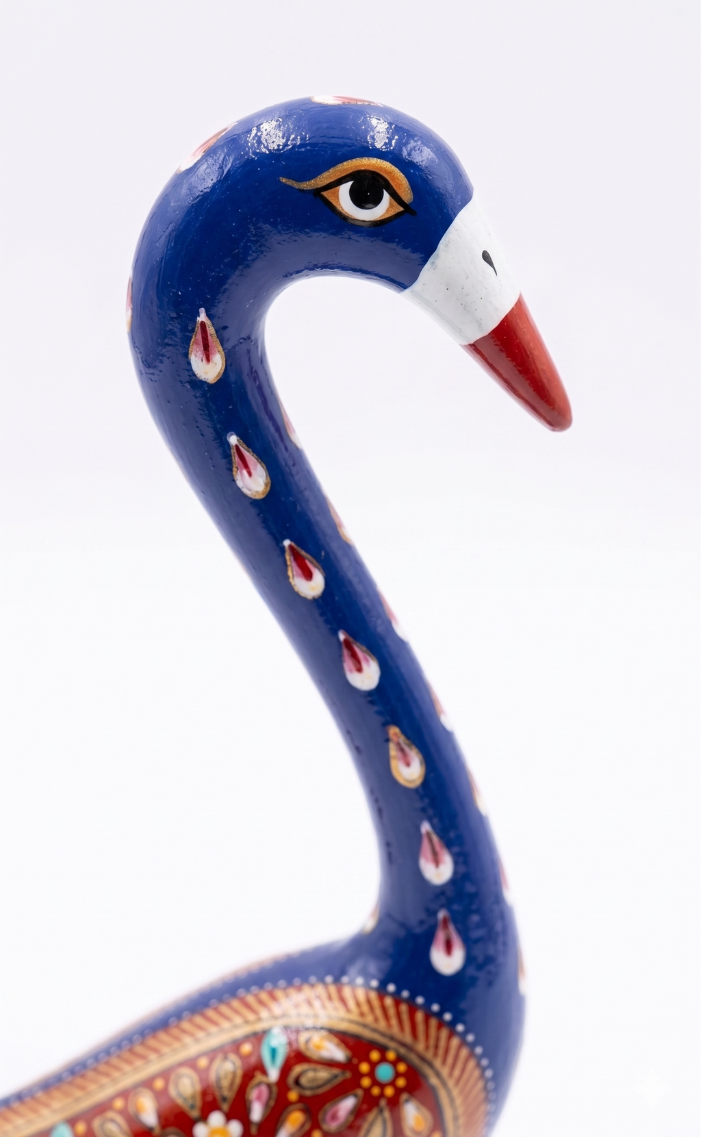 Blue Swan Figurine