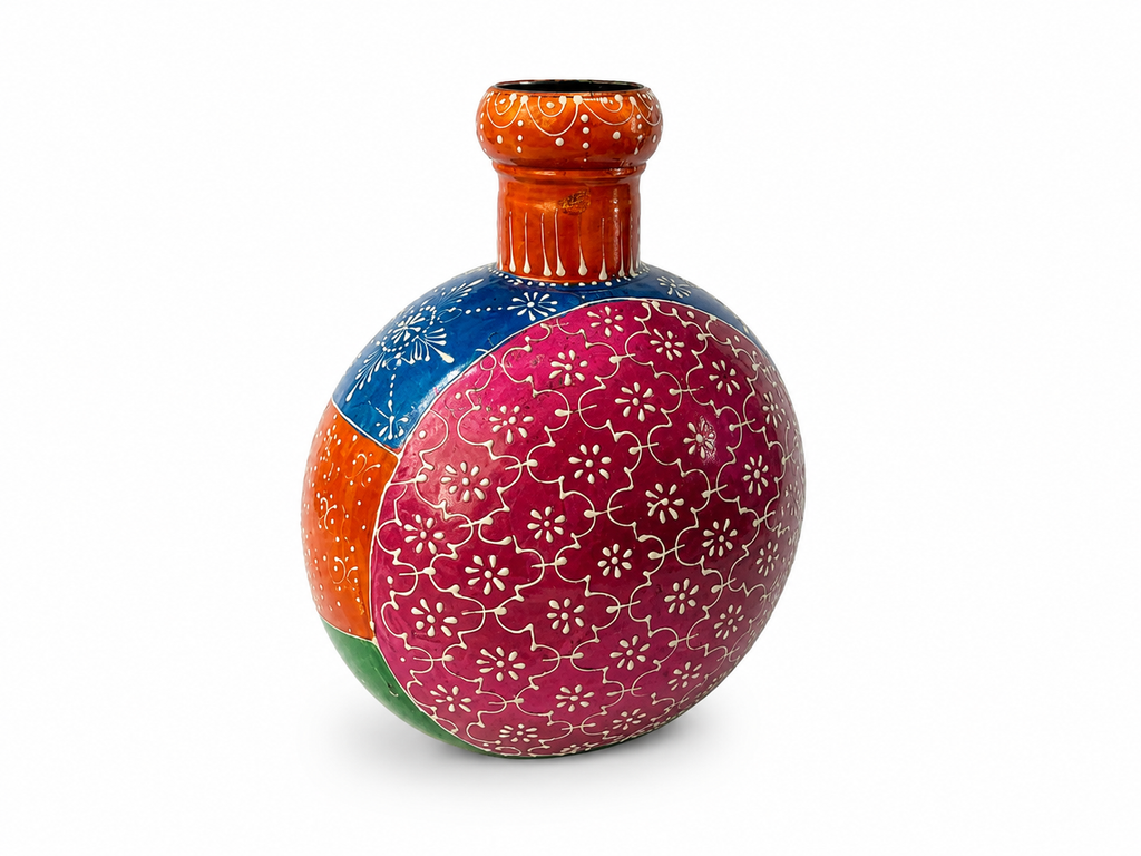 Hand-Painted  Vase